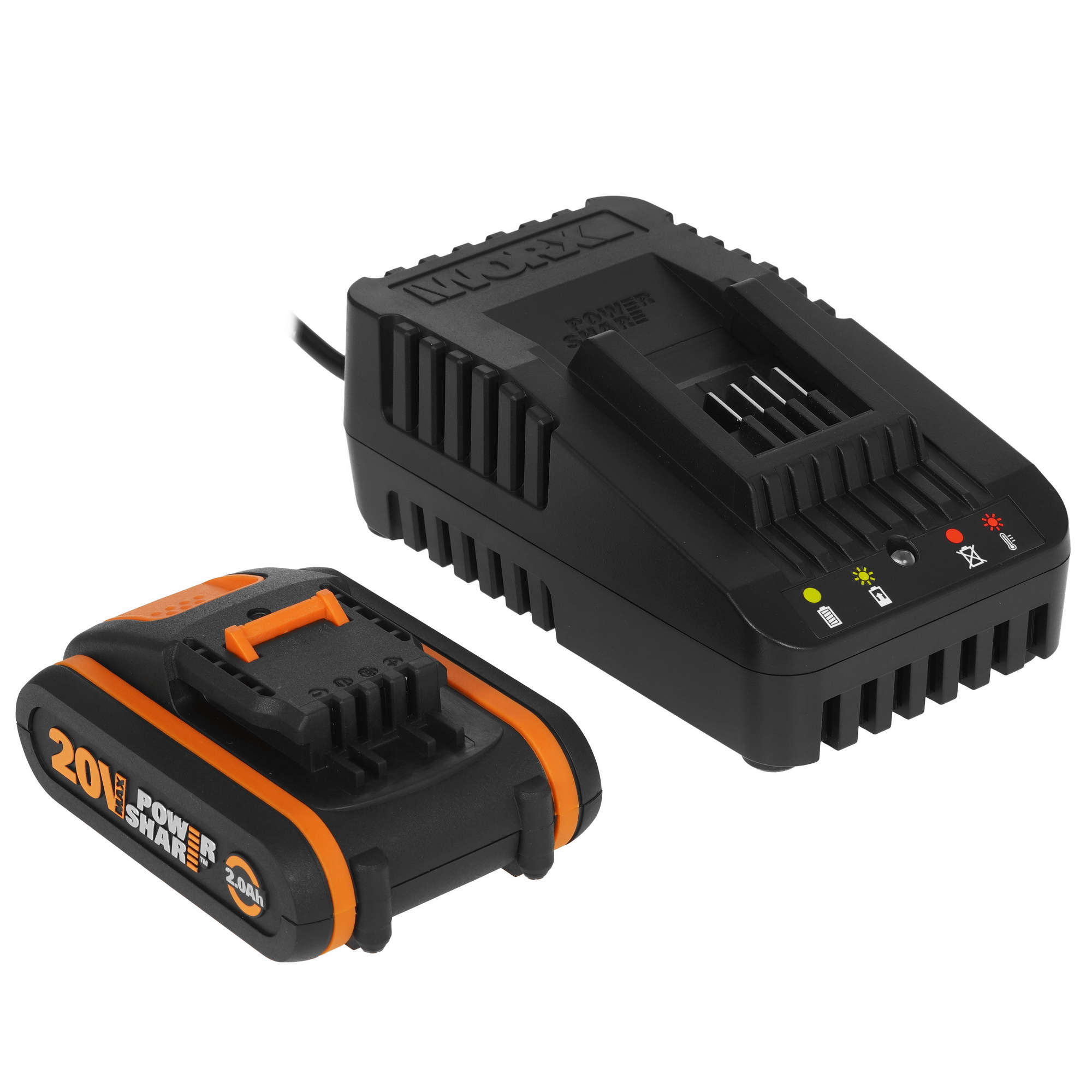 Дрель-шуруповерт Worx WX108 PowerShare 20V 9083042 STDN-0135670 - Вид №7