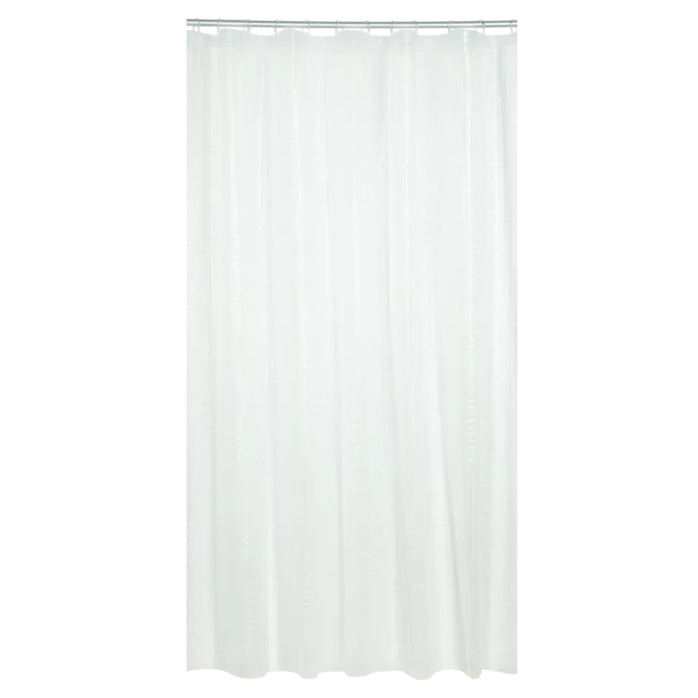 VIDAGE Cube 1 - Прозрачная занавеска для душа с кольцами 180x200 см 89400665 STLM-1569859 - Вид №1