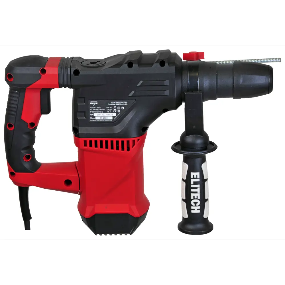 Сетевой перфоратор Elitech П 4-32ЭМ с ударной силой 4,8 Дж 89348603 STLM-0843404 - Вид №3
