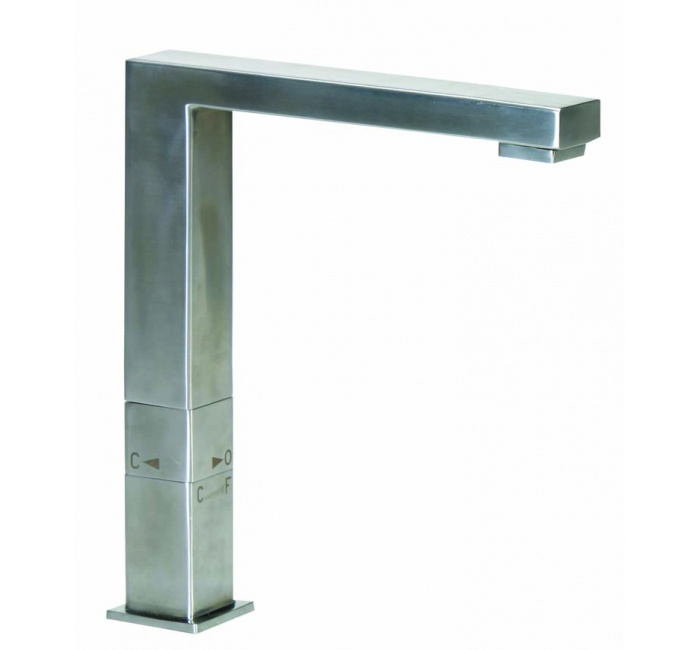 GENEBRE 65208 18 60 66 Смеситель для мойки из нержавеющей стали с прогрессивным картриджем  - Вид №1