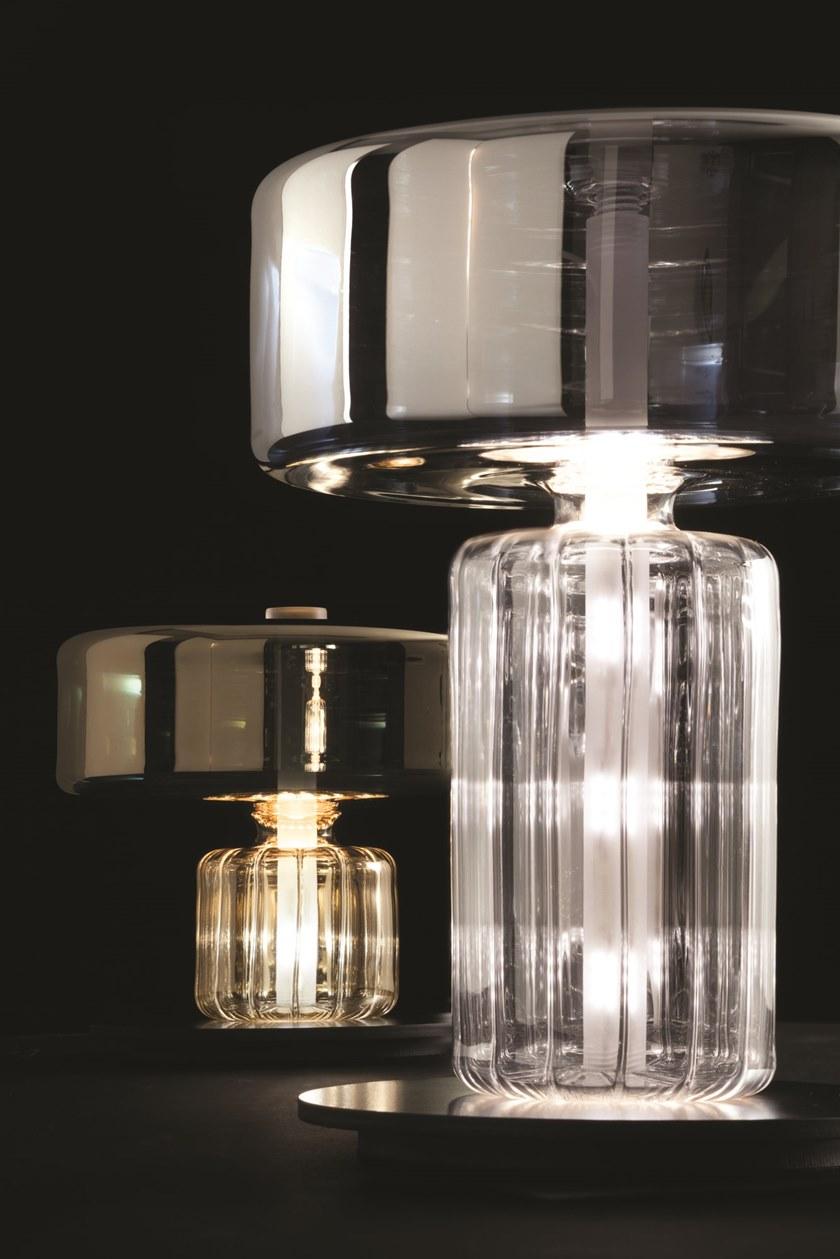 melogranoblu Настольная лампа из дутого стекла Rapa nui sun-id-1395865 - Вид №1