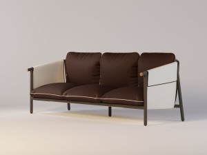 3-местный тканевый садовый диван