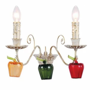 Бра Donolux Paradiso W110213/2 DONOLUX СВЕЧА 077559 Зеленый;красный;разноцветный