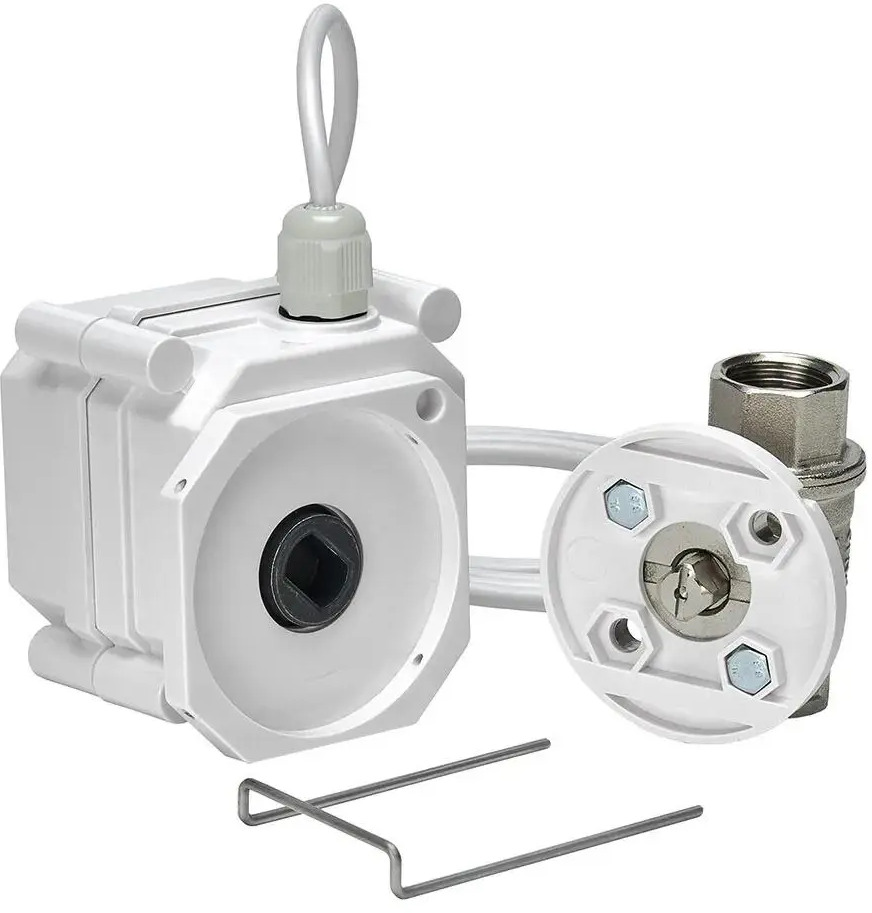 91369000 Кран шаровой с электроприводом Gidrolock Professional 220V Enolgas 2" внутренняя-внутренняя резьба STLM-0807183