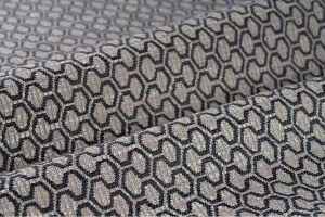 COLORISTICA Ткань мебельная  Рогожка  Mineral Синий