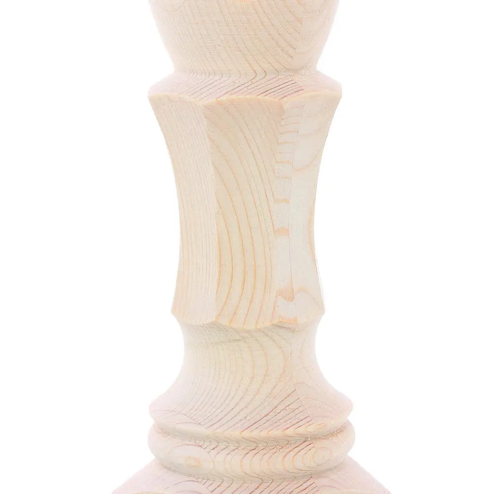 Столб лестничный сращенный хвоя Экстра граненый 90x90x1177 мм Santreyd Гранёный STLM-2016852 - Вид №2