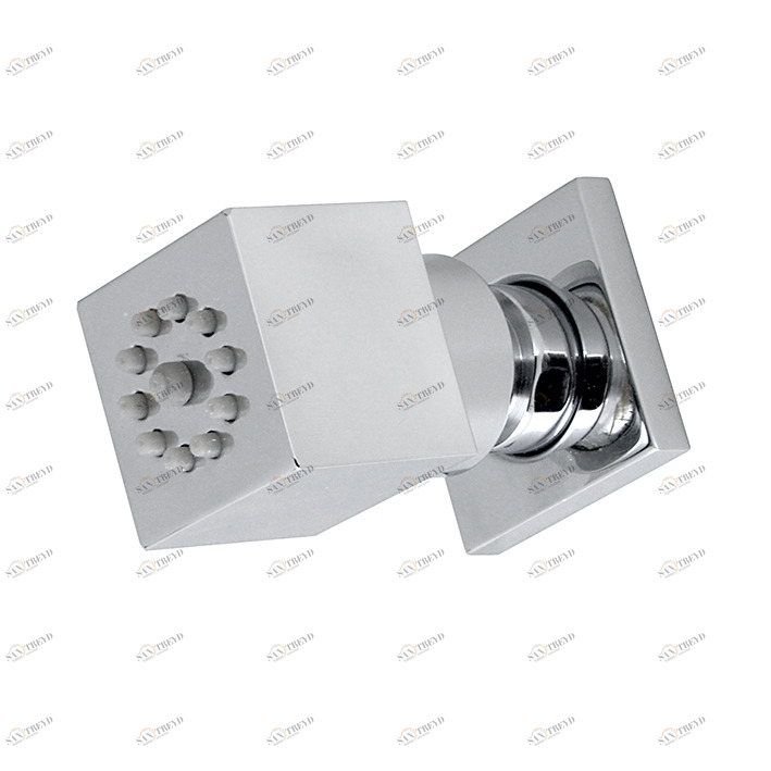 КВАДРАТ - Body jet. Требуемый расход 4 л / мин.  Complementos square NOKEN 100137897  CHROME 