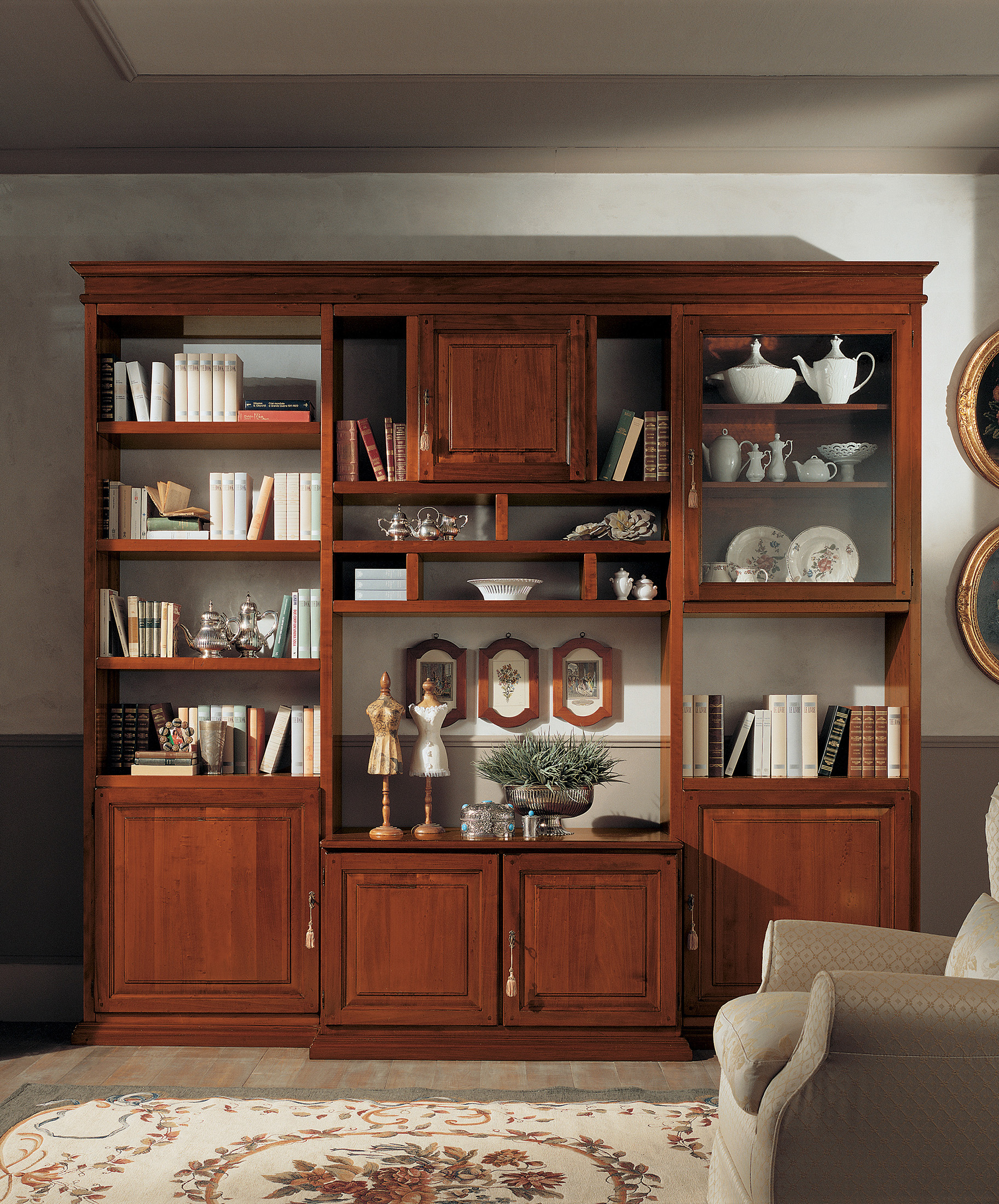 2308 Tifernoit Модульная полированная стена Soggiorno  - Вид №1