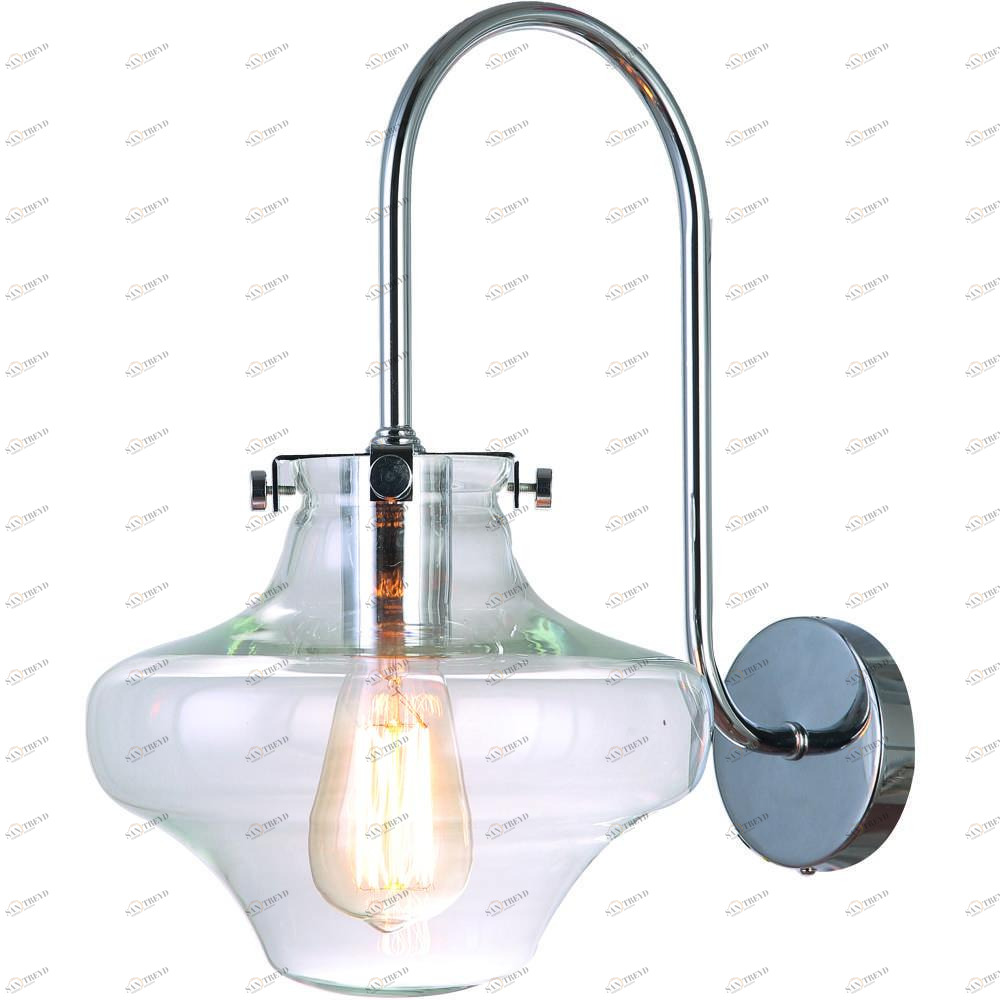 Бра Divinare Alveare 7108/02 AP-1 DIVINARE ФОНАРЬ 078851 Прозрачный;хром 