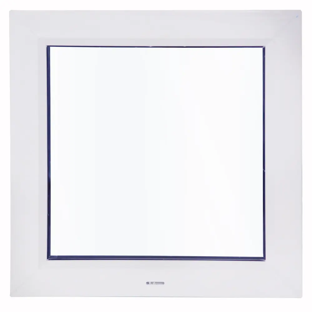 Окно пластиковое ПВХ Deceuninck одностворчатое 650x600 мм (ВxШ) глухое однокамерный стеклопакет белый/белый STLM-2164486 - Вид №2