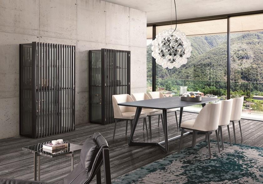 Pacini & Cappellini Книжный шкаф / витрина из дерева и стекла  5554.105  - Вид №3