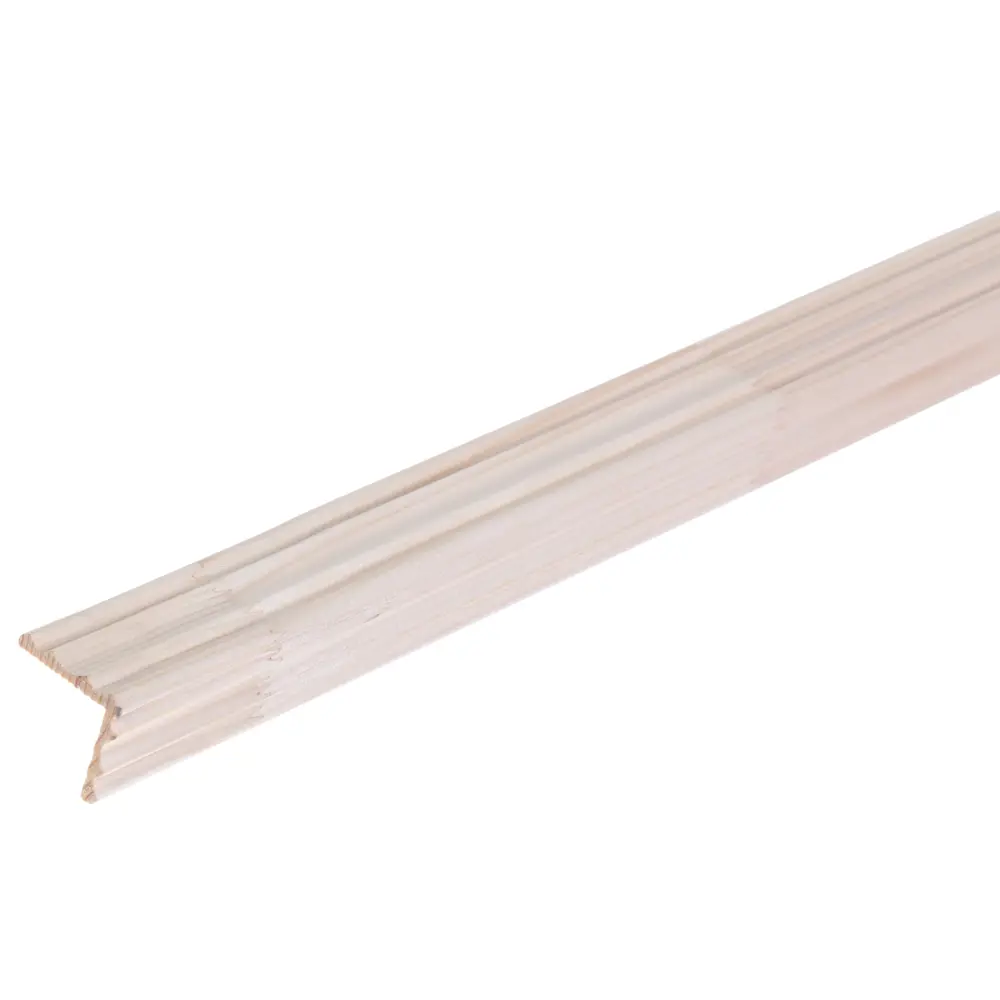 АРЕЛАН | Фигурный деревянный уголок с закруглённой кромкой 30×30×2200 мм 81960918 STLM-0015490