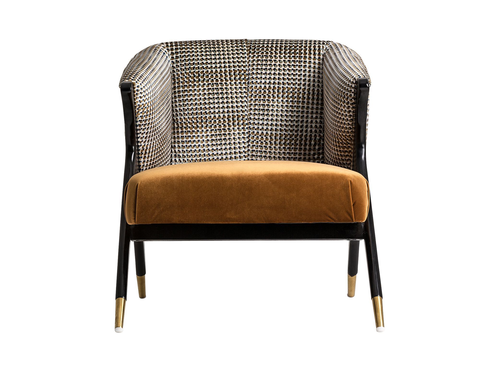 Тканевое кресло с подлокотниками Vical Home Brillon ARCH-00082013 - Вид №1