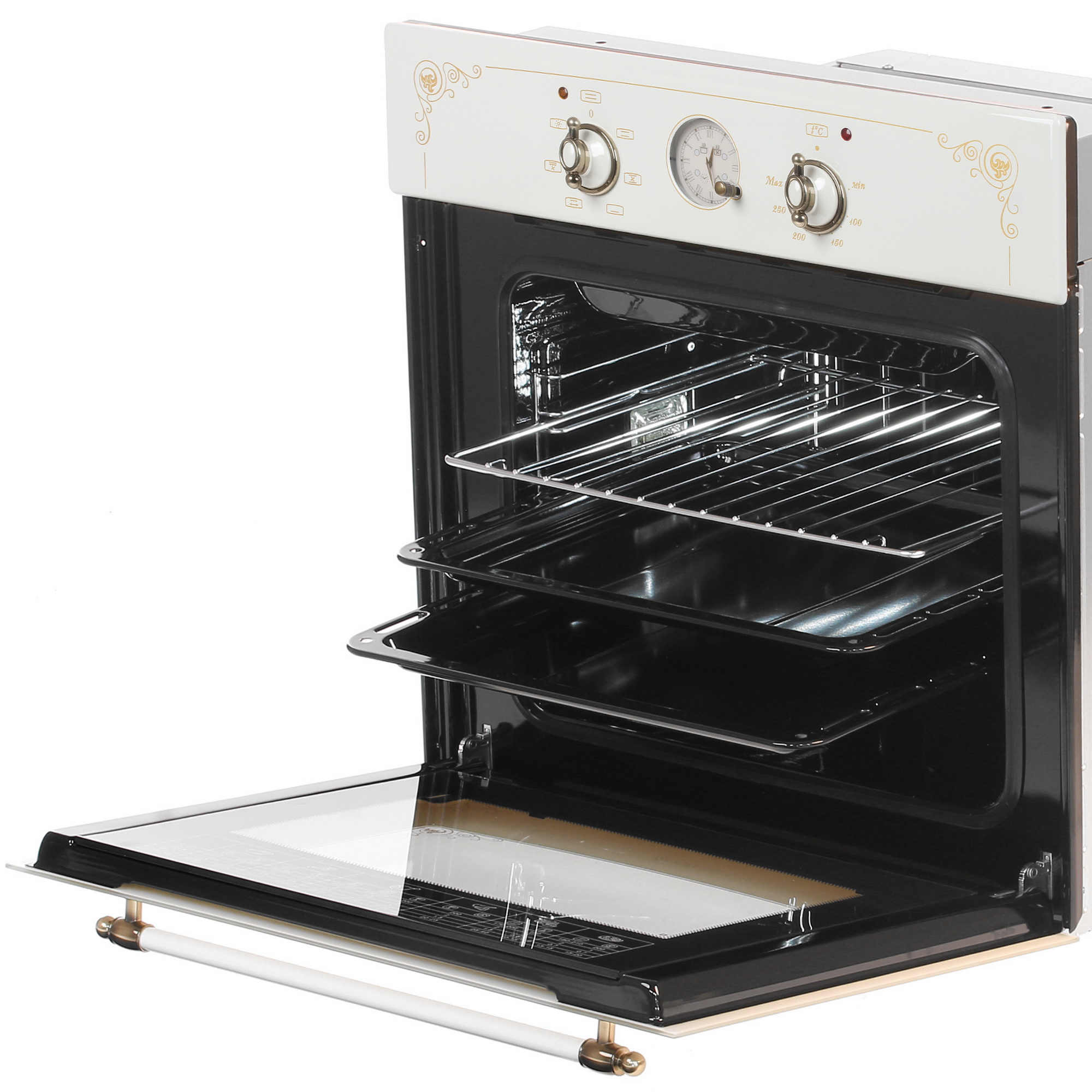 1136456 Электрический духовой шкаф Gefest ЭДВ ДА 602-02 К74 бежевый STDN-0023343 - Вид №5