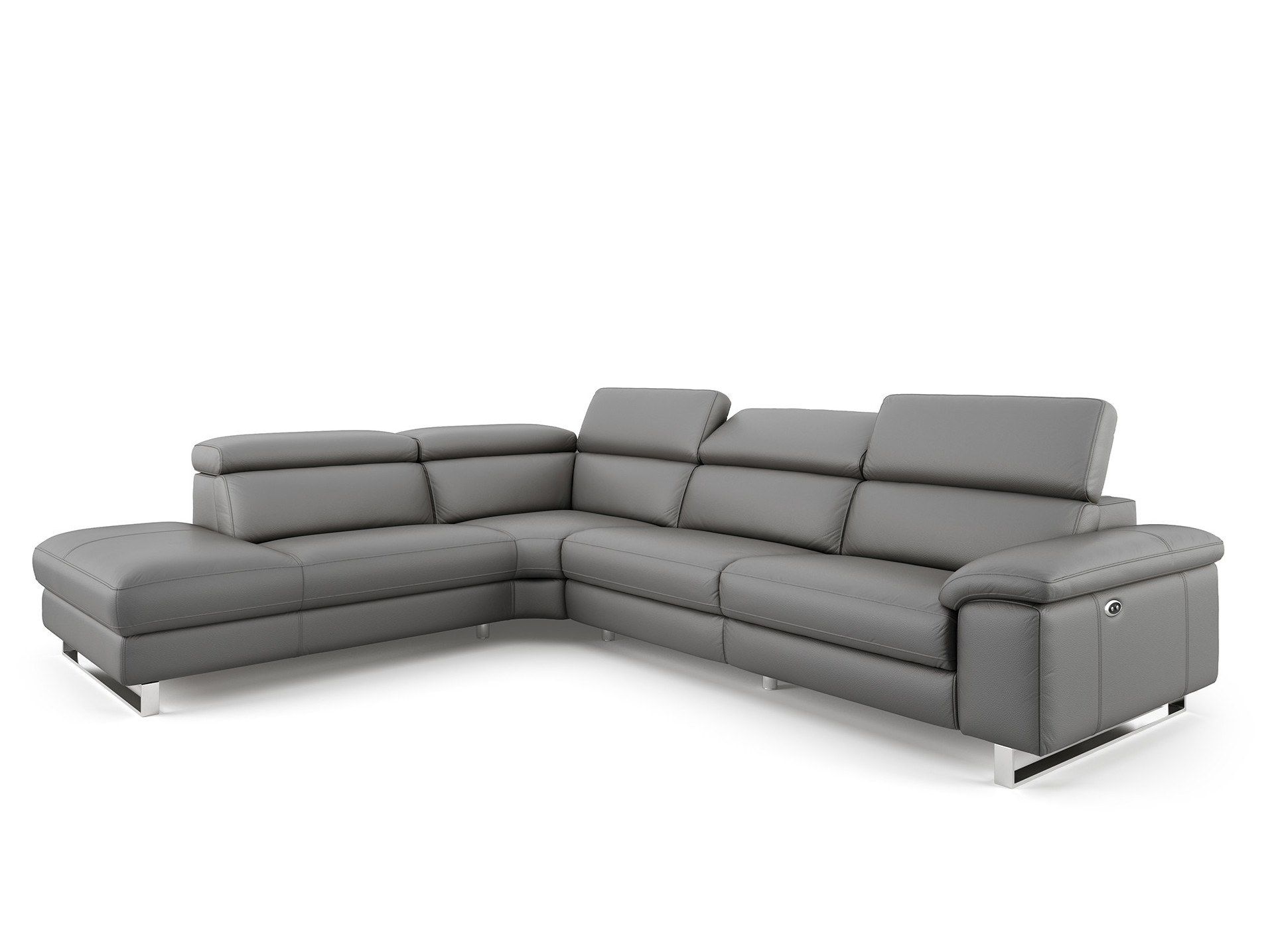 Кожаный угловой диван Sofanella SAVONA ARCH-00027524