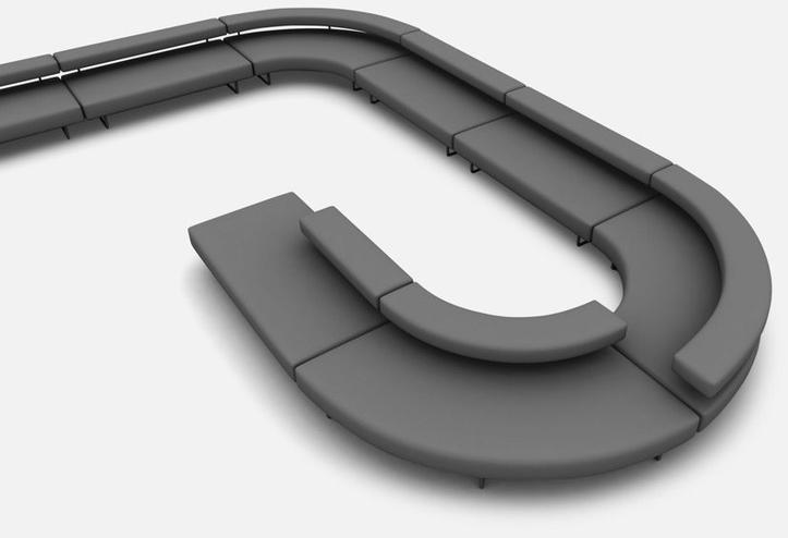 La Cividina Модульный модульный диван на контракт Why not sun-id-1512672 - Вид №1