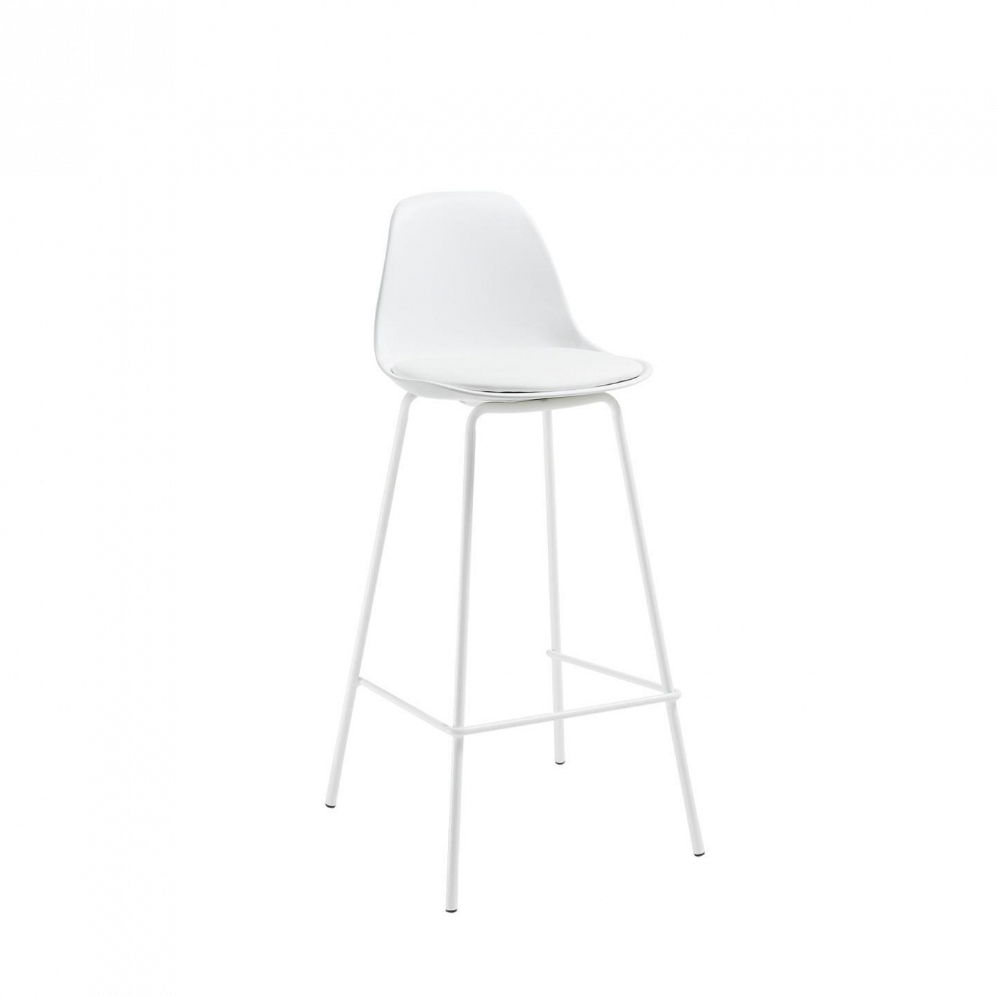 085147 Полубарный стул Lysha белый La Forma Brighter  - Вид №3