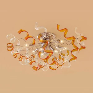 Потолочная люстра Citilux Рандом CL222192 CITILUX ДИЗАЙНЕРСКИЕ, РАНДОМ 00-3888559 Оранжевый