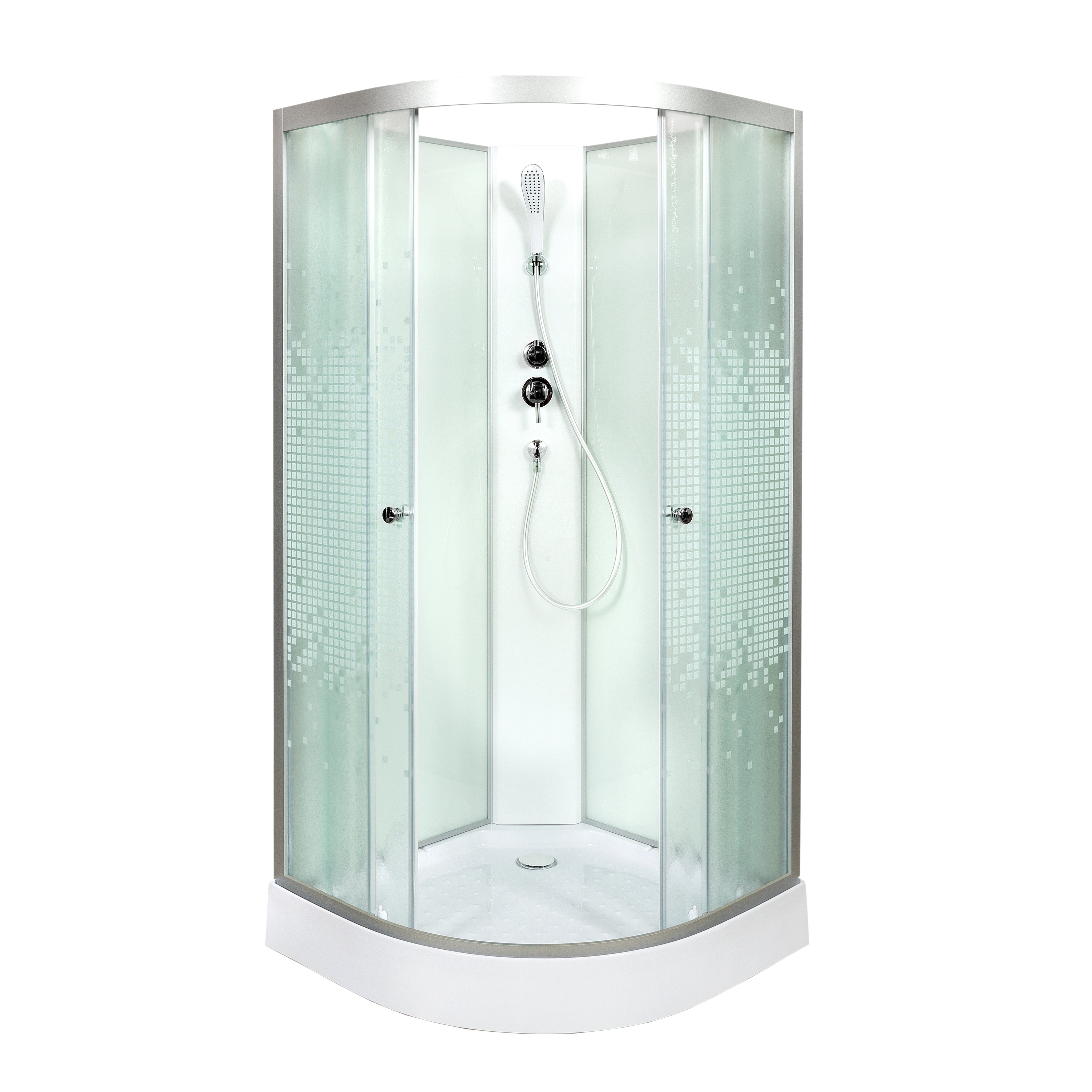 А01 с гидромассажем Душевая кабина DETO Серия А L 901 N без крыши - Вид №15