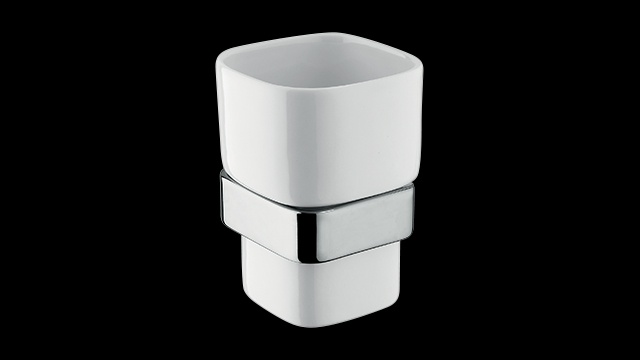 MO142 Стакан, настенный, керамический bagno&associati MODULO Bagno & Associati