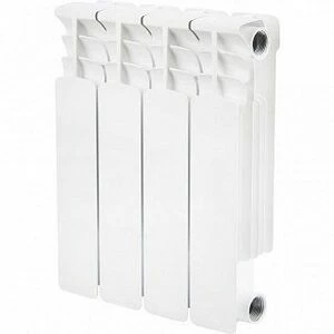 Радиатор STOUT Space 4 секции биметаллический секционный, высота 350мм