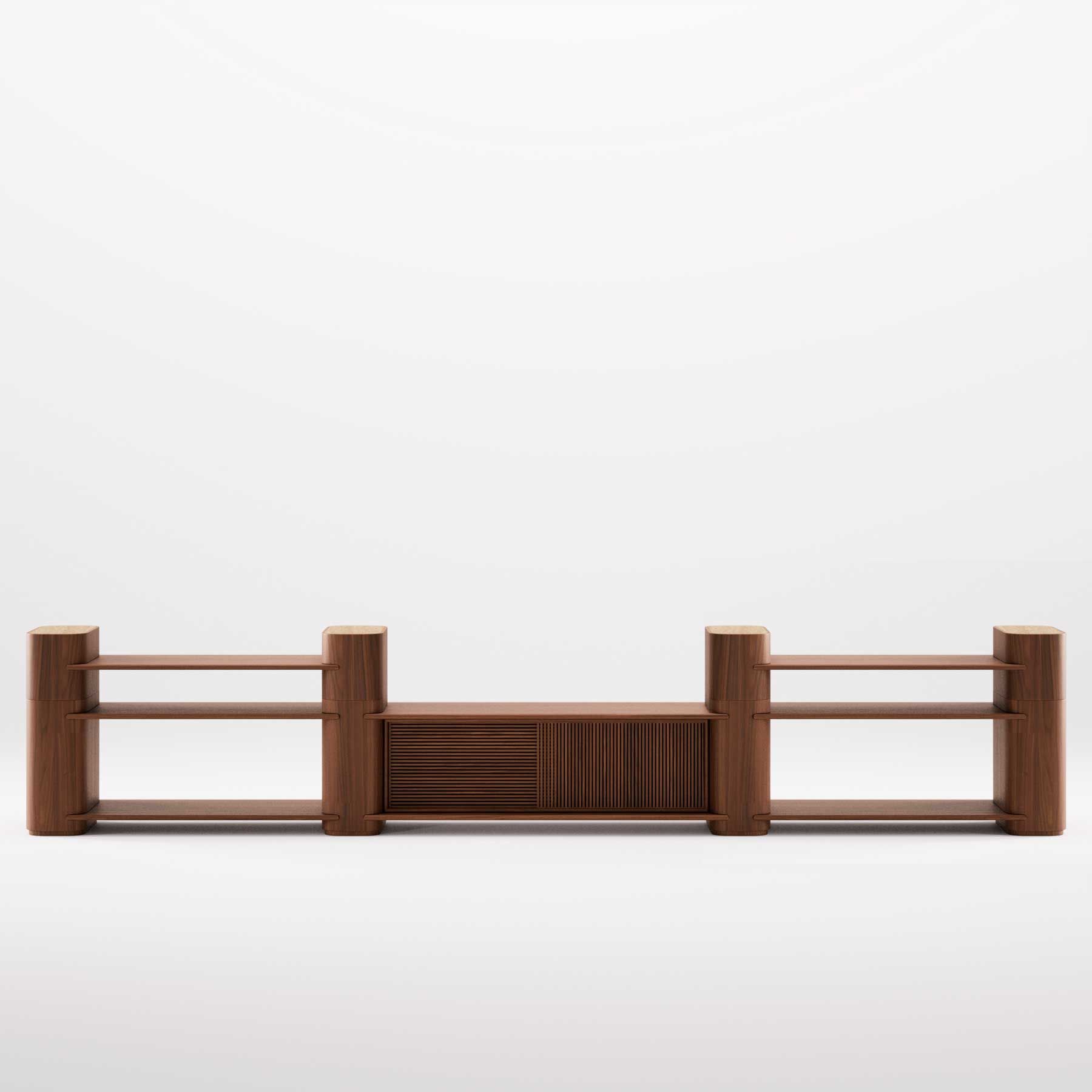 Секционная деревянная двухсторонняя решетка Wewood Path ARCH-00130012 - Вид №14