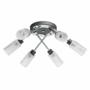 Потолочная люстра De Markt Олимпия 638013606 DE MARKT ОЛИМПИЯ 220152 Серый