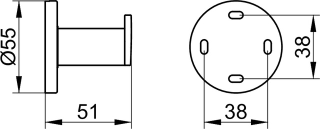 14914170000 Крючок для полотенца KEUCO Plan - Вид №3