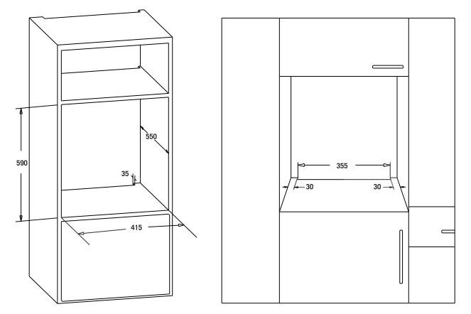 9142642 Электрический духовой шкаф Simfer B4EB04070 черный STDN-0119990 - Вид №7
