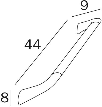 INDA® Фиксированная ручка для ванной Confort sun-id-1491041 - Вид №6
