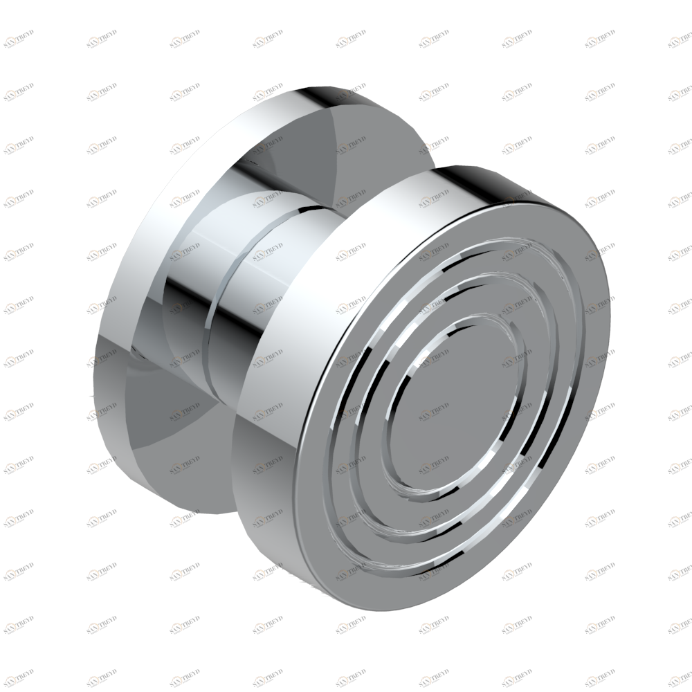 U9B-26BP Ручка среднего размера Thg-paris West Coast с металлическими ручками-рукоятками Хром U9B-26BP CAT.A