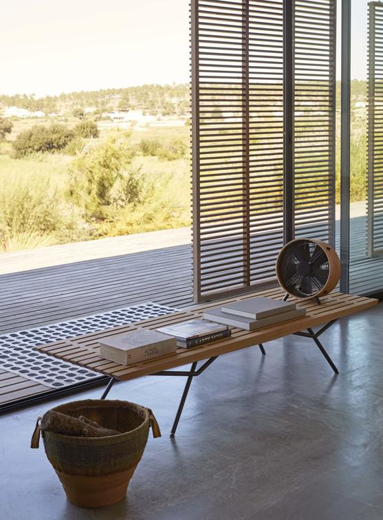 MNST438 Скамейка лава iroko 130 Manutti San - Вид №6