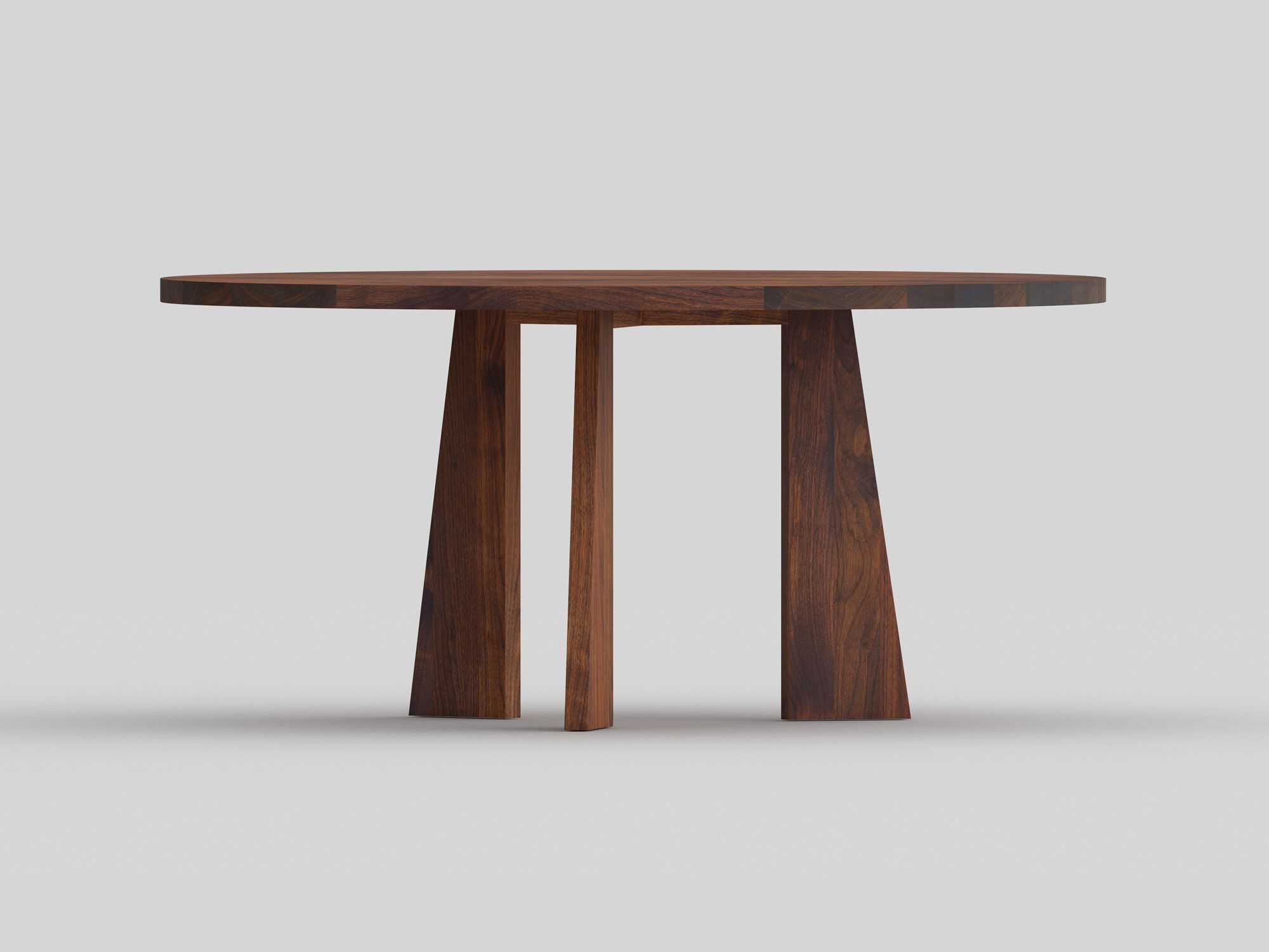 Круглый деревянный обеденный стол Vitamin Design Pylon ARCH-00093726 - Вид №6