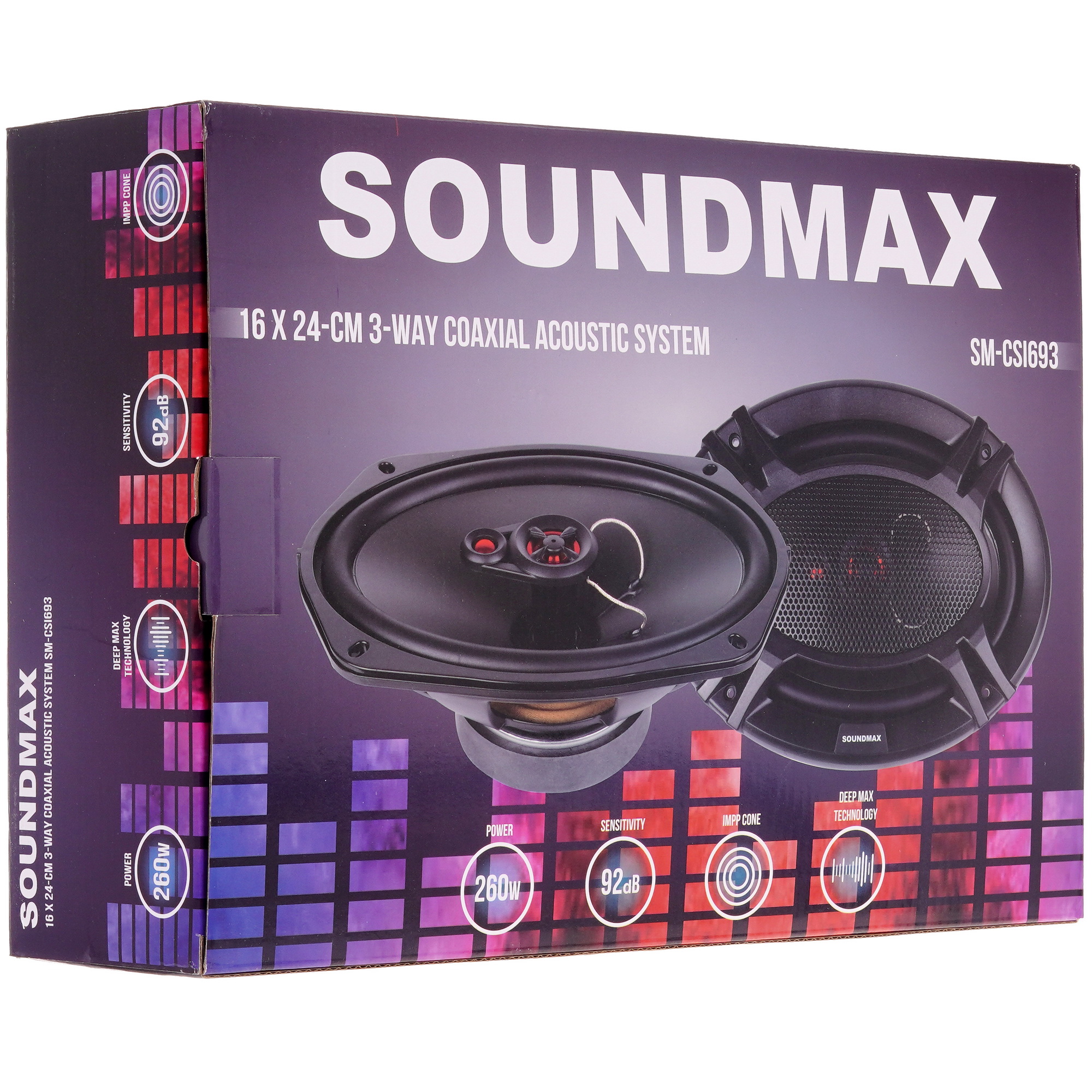5368953 Коаксиальная акустическая система Soundmax SM-CSI693 STDN-0118537 - Вид №6