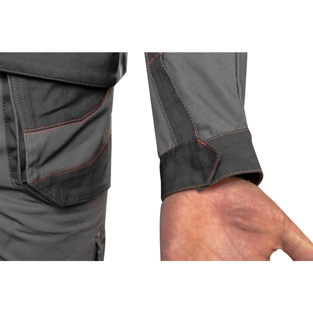 Толстовка рабочая Neo Tools хлопок 100% серая размер XXL рост 190 Нет STLM-2176163 - Вид №5