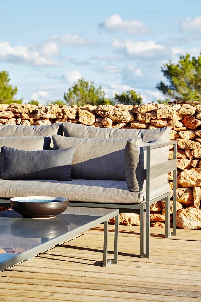 GANDIABLASCO Прямоугольный алюминиевый садовый столик Jian sun-id-1498067 - Вид №7