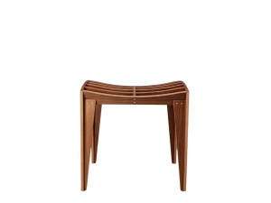 Низкий стул грецкого ореха