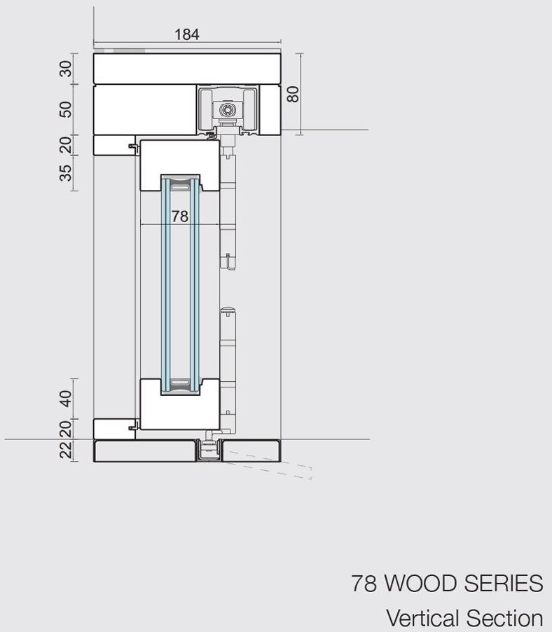 CARMINATI SERRAMENTI Французская складная дверь из дерева Skyline system sun-id-1423631 - Вид №9