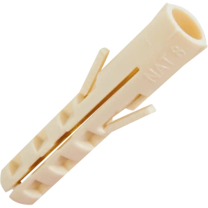 Дюбель нейлоновый SORMAT NAT 8×40 мм для прочных креплений 84256760