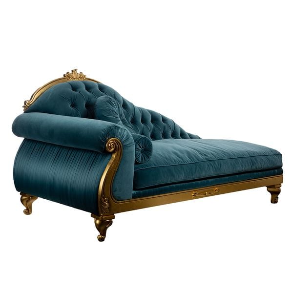 Кушетка Stradivari левый угол синяя UNICO ДИЗАЙНЕРСКИЕ 249333 Синий  - Вид №1