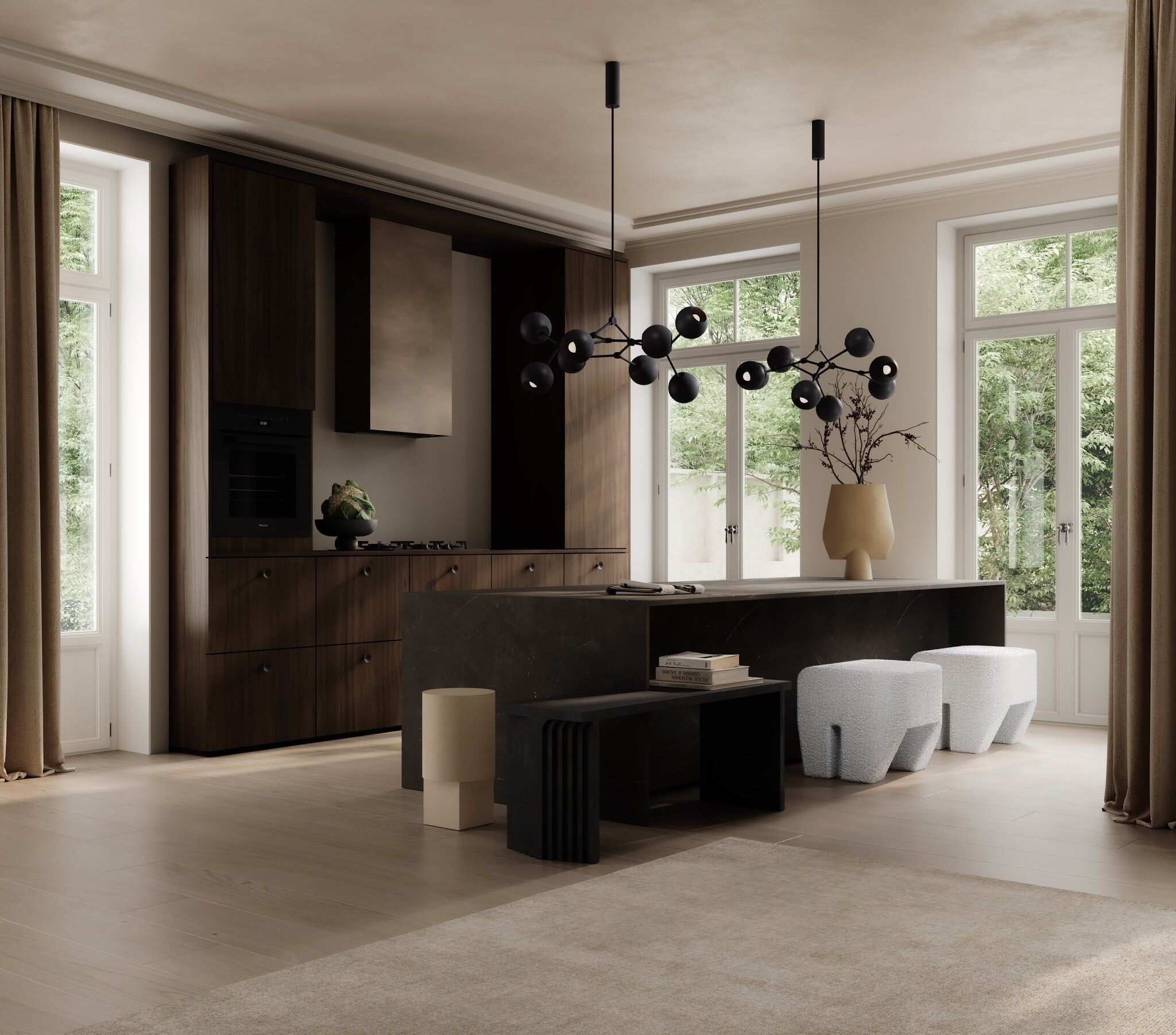 Низкая ткань табурет 101 Copenhagen Sculpt ARCH-00029166 - Вид №5