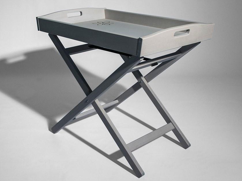 KARN Складной стол из бука с подносом Happy design 720c - Вид №2