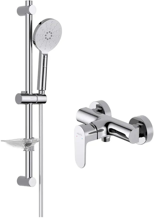91745324 Душевой комплект Aquatek Оберон AQ1232CR Set 2 в 1 STLM-0966873
