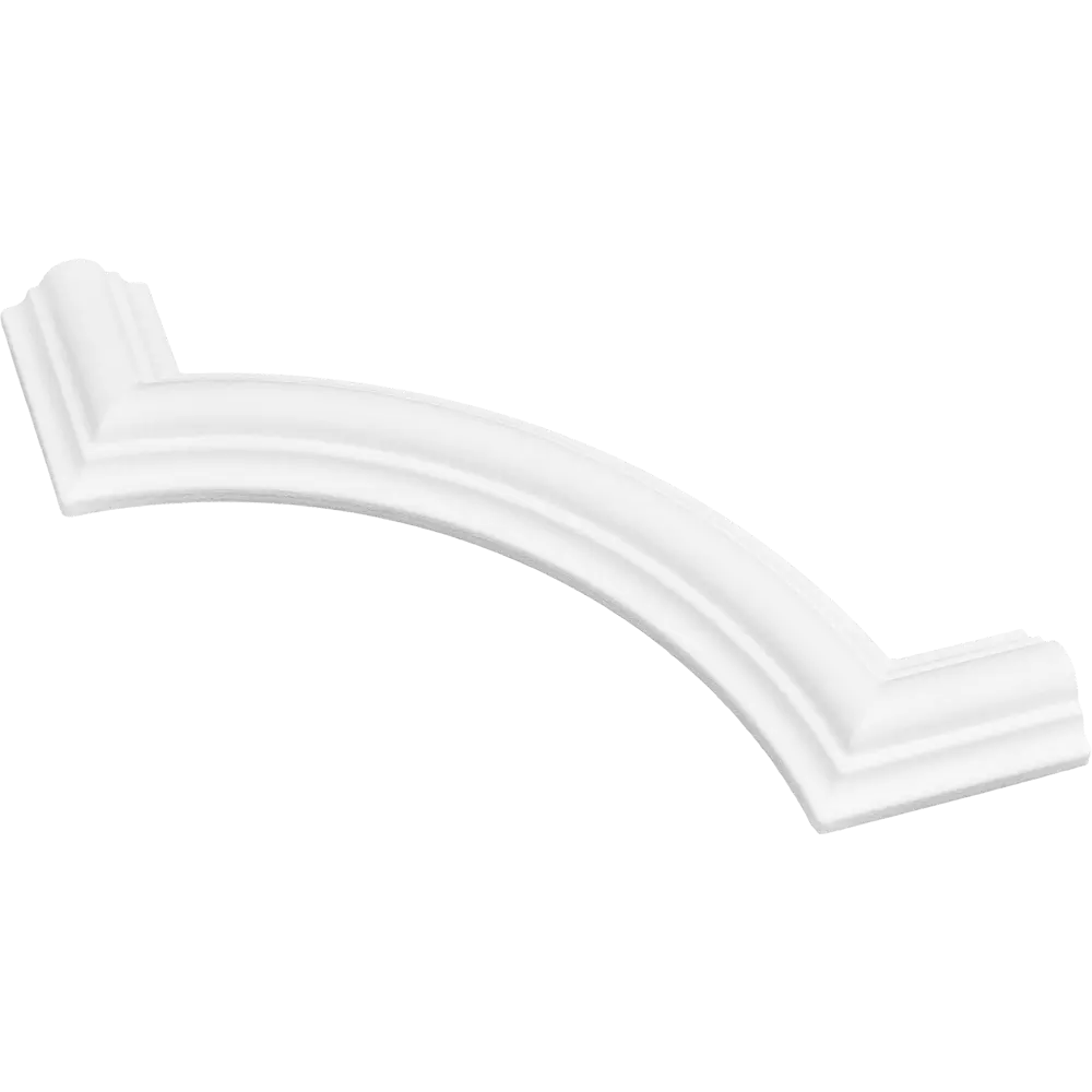 Уголок декоративный для потолочного плинтуса NMC C100-C2 белый 4 шт 89342762 STLM-0821516 - Вид №2