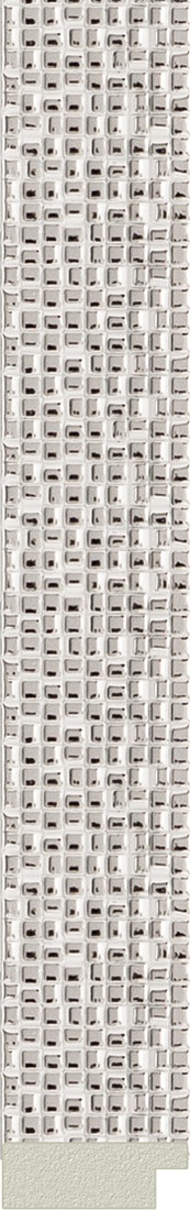 BY 3679 Зеркало в багетной раме - мозаика хром 46 mm EVOFORM Octagon - Вид №2