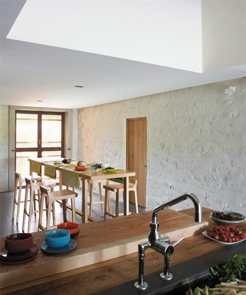 ALKI Прямоугольный высокий стол из дуба Emea sun-id-1351748 - Вид №2