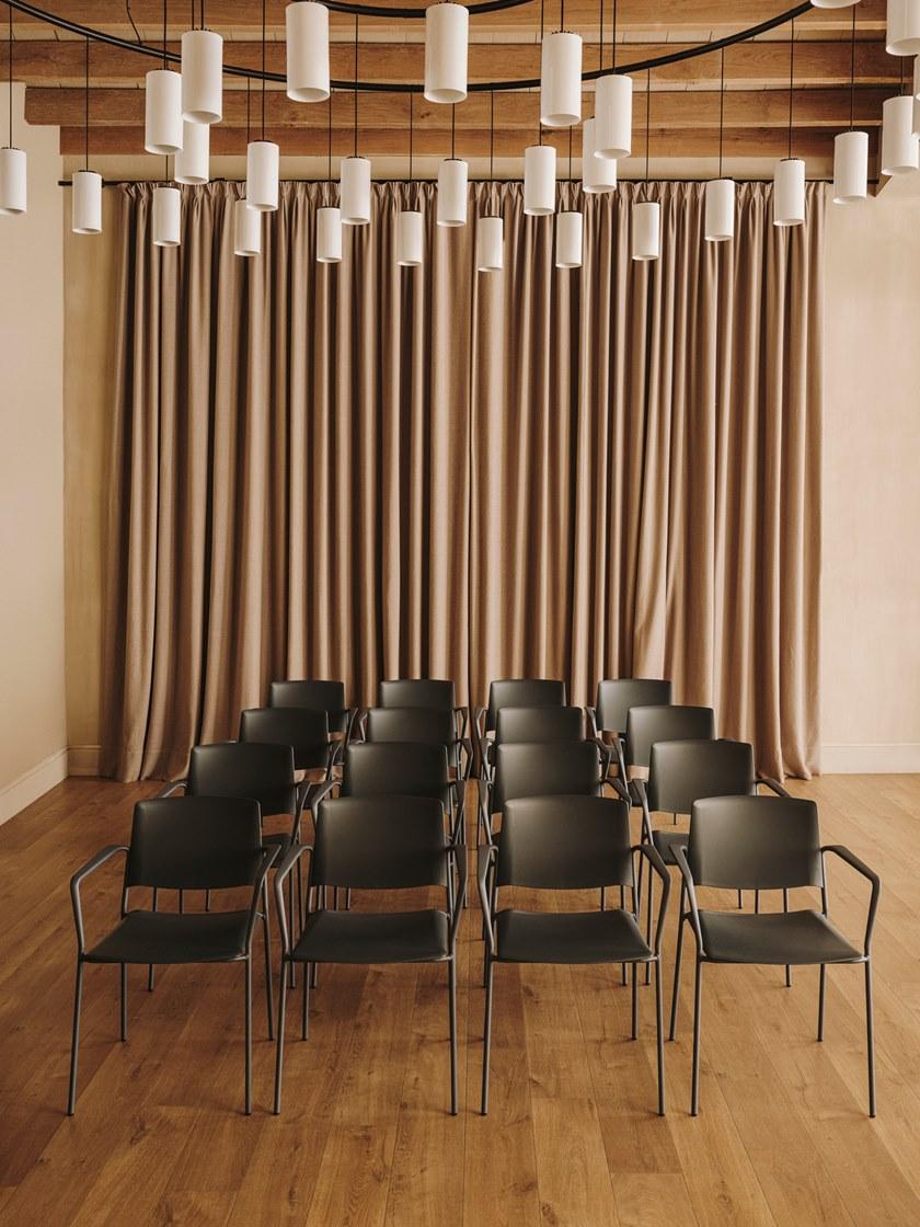 ENEA Штабелируемый тканевый стул с подлокотниками Ema sun-id-1445413 - Вид №9