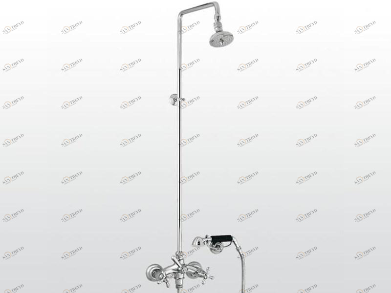 RUBINETTERIE STELLA Настенная душевая стойка с душевой лейкой Roma sun-id-1411546