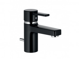 382508675 однорычажный смеситель на умывальник DN 10 KLUDI ZENTA черный/хром