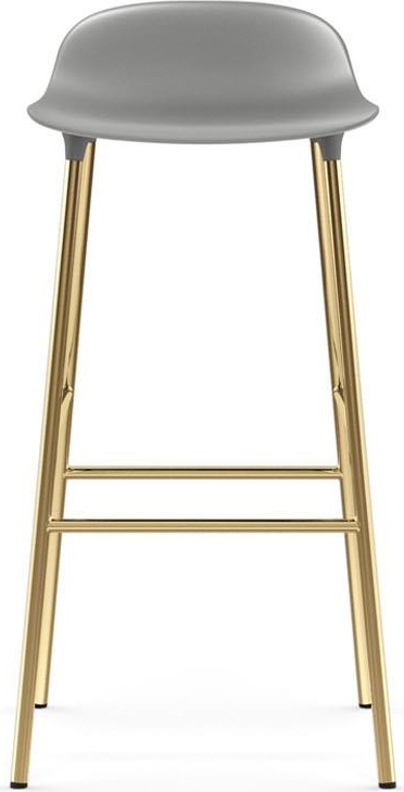 1400937 Барный стул 75 см латунь Серый Normann Copenhagen Form - Вид №1